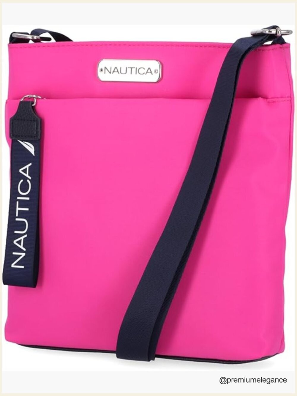 Nylon Small Crossbody Bag with Adjustable Strap Travel Purse